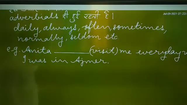 Adverbs of past Indefinite tense смотреть онлайн