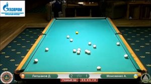 Штраф или нет? Турнир по русскому бильярду.