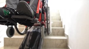 Montascale per Disabili a cingoli - KSP N 902 SHERPA