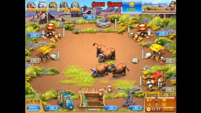 Farm Frenzy 3 only GOLD (level 56) playthrough Веселая ферма 3 (уровень 56) Золото смотреть онлайн