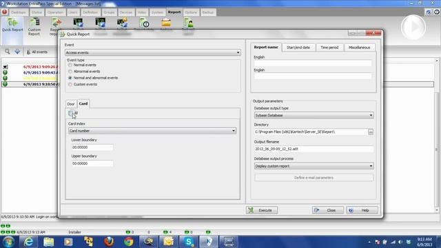 EntraPass - How to Generate a Report смотреть онлайн