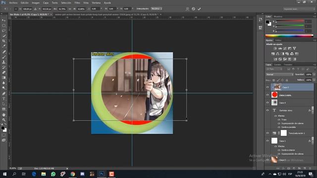 Speed Art // Quarter moon style // Photoshop cs6 смотреть онлайн