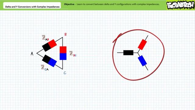 Delta and Y Conversions With Complex Impedances (Part 1 of 2) смотреть онлайн