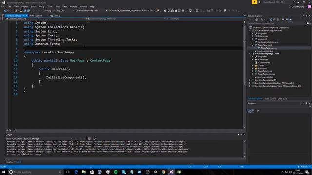 Xamarin Location Tracker Tutorial - #1 смотреть онлайн