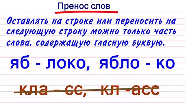 Перенос слов 1 часть смотреть онлайн