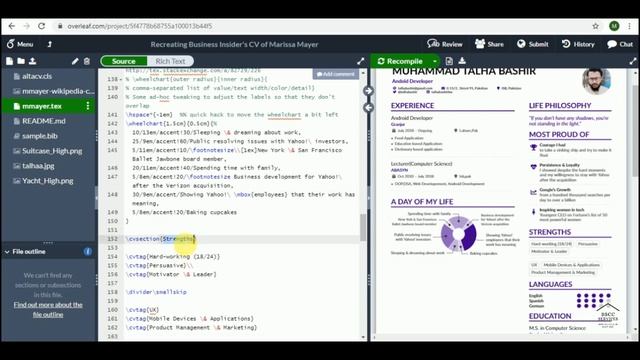 How to Create a Resume or CV using Overleaf | Overleaf Latex | Part 3 смотреть онлайн
