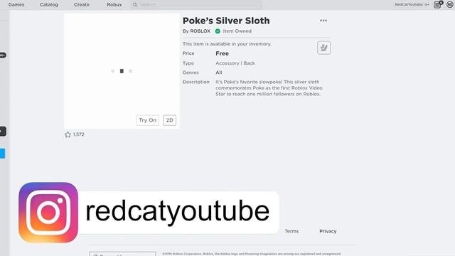 Бесплатный ЛЕНИВЕЦ на спину в роблокс | Бесплатные вещи roblox | Бесплатные животные в игре смотреть онлайн