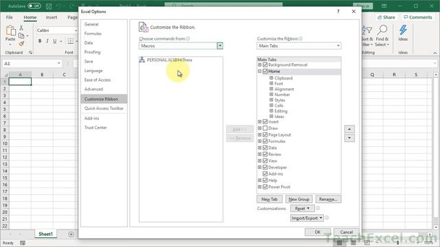 Custom Macro Ribbon Menu Buttons - Excel Quickie 40 смотреть онлайн