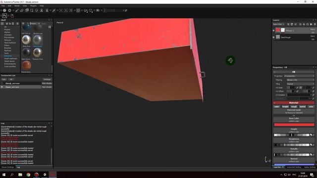 Текстурирование в Substance Painter,создание текстур,текстуринг 3Д модели смотреть онлайн