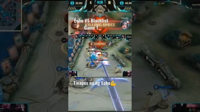 Echo VS Blacklist Game 1 - Echo tinapos ang game 1 ? смотреть онлайн