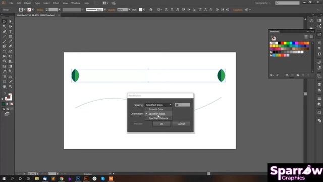 How to Repeat a Shape Along Any Path in Adobe Illustrator смотреть онлайн