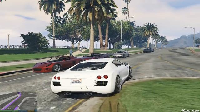 GTA5 - test with the new driver release from Nvidia(HD, DX10, low settings) смотреть онлайн