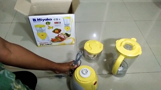 Unbox - Miyako Blender 2 in 1 CH-511 PLY - Unboxing смотреть онлайн