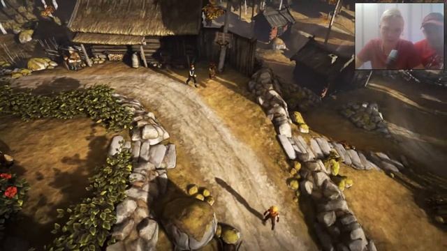 Brothers - A Tale of Two Sons..Прохождение на двоих. смотреть онлайн