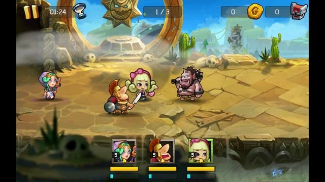 Gods Rush - Gameplay Nvidia Shield Tablet Android 1080p (Android Games HD) смотреть онлайн
