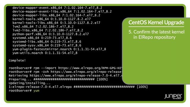Kernel Upgrade: CentOS смотреть онлайн