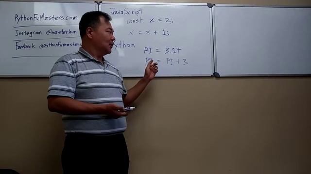 Constant Variables | Python vs. JavaScript | Coding Class with The Code Doctor смотреть онлайн