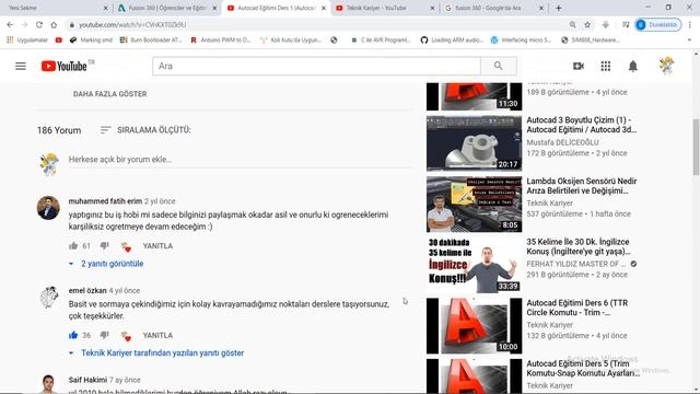 Fusion 360 Dersleri Ders #0 Giriş Tanıtım Neden Öğrenmeliyim Kimler Öğrenmeli смотреть онлайн