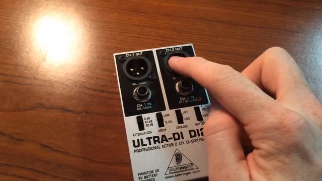 Behringer DI20 UTRA-DI Duel Direct Box Review смотреть онлайн