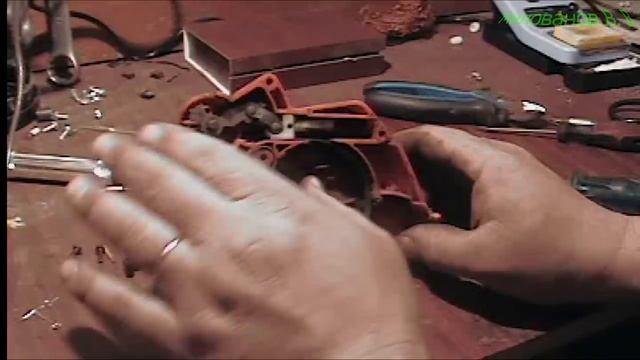 Ремонт тормоза бензопилы смотреть онлайн