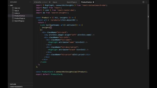 Send Insights API events with React InstantSearch смотреть онлайн