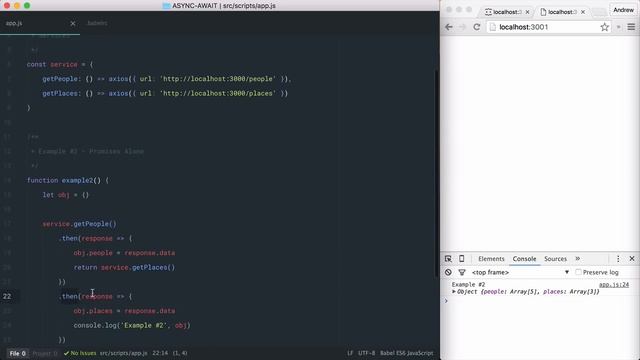 Javascript ES7 - Async / Await in under 3 minutes смотреть онлайн