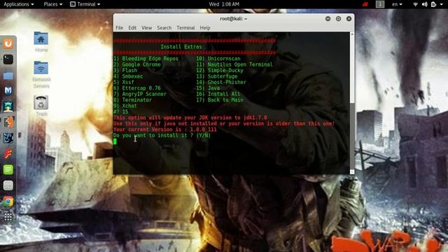 تحميل الجافا على الكالى install java for kali linux смотреть онлайн
