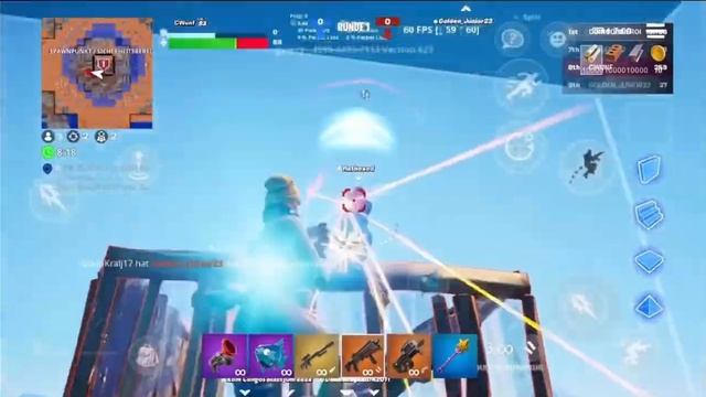 Fortnite mobile gameplay on Xbox cloud gaming(the Pit) смотреть онлайн