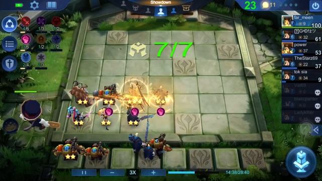 Epic Mobile Legend : Magic Chess (Synergy : Weapon Master, Wrestlers, Cyborg and Monastery of Light смотреть онлайн