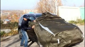 Инструкция как надевать тент-чехол на авто