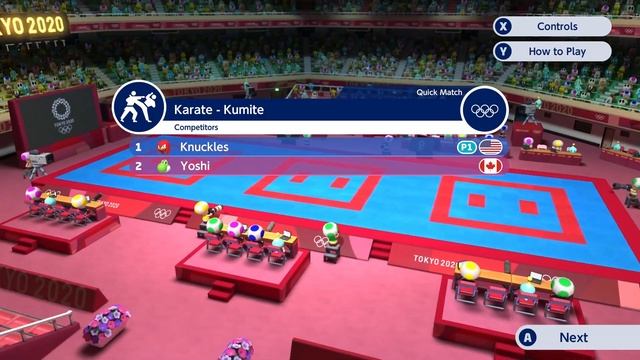 Mario & Sonic Tokyo 2020 - Karate [GAMEPLAY] смотреть онлайн