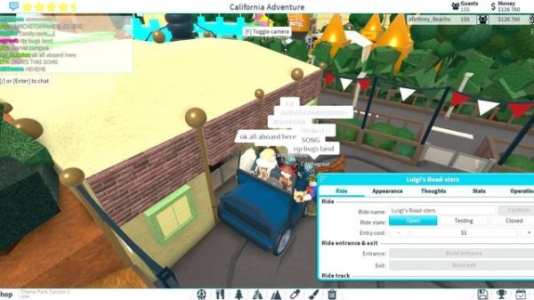 Theme Park Tycoon 2 California Adventure