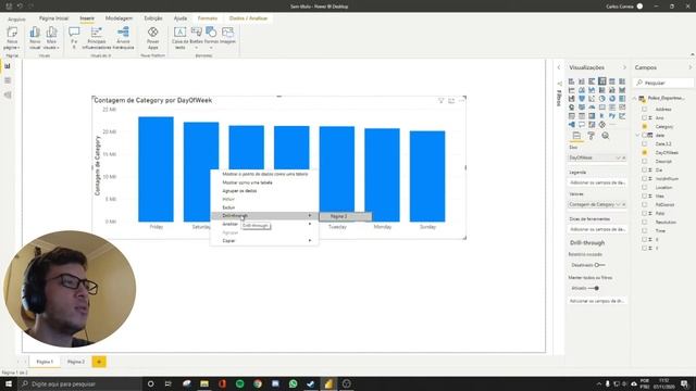 Drill Through Power BI - Como fazer de MANEIRA RÁPIDA смотреть онлайн