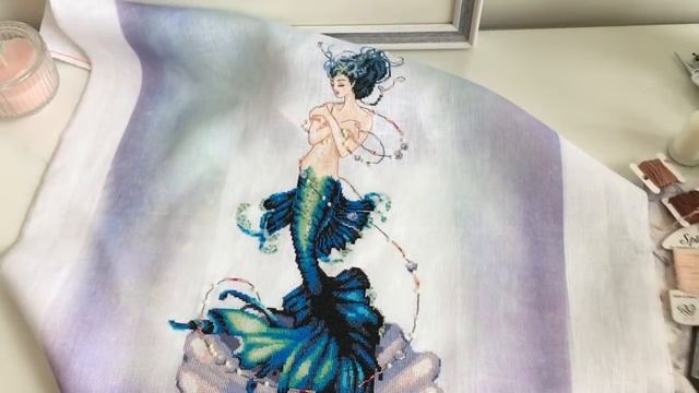 84. Aphrodite Mermaid от  Mirabilia. Готовая работа. Twins Mermaids.