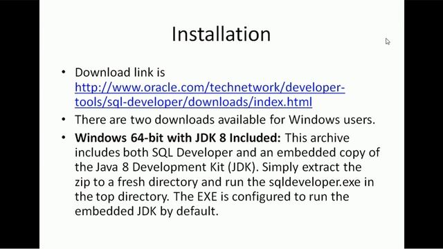 Oracle SQL Developer---Introduction---Installation смотреть онлайн