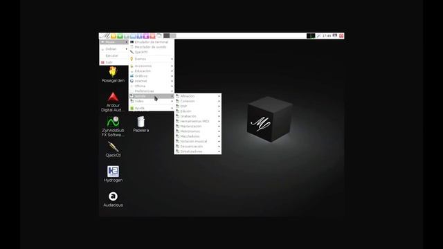 Musix GNU Linux - Distribution for audio, graphic and video production смотреть онлайн