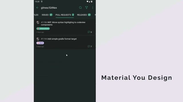 GitNex 4.5.0 is released with Material You design смотреть онлайн