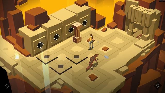 Прохождение Lara Croft GO - лучшей мобильной игры 2015 года [PC] [4K] [Win10] - Часть #3