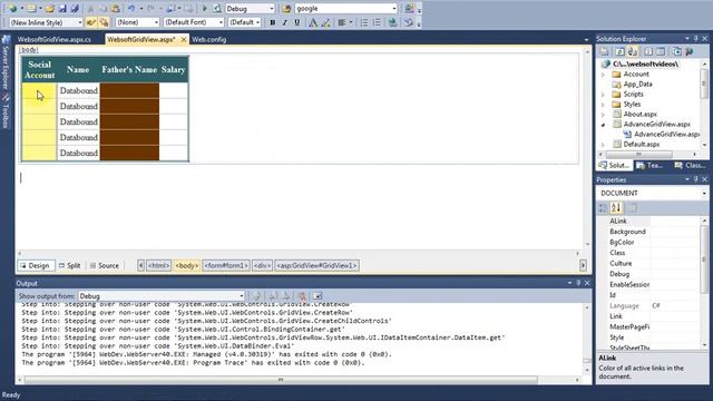 How to bind user defined method at grid view item load in asp.net 4.0 смотреть онлайн