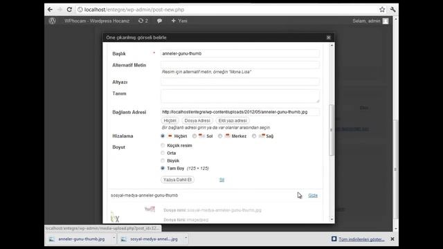 WordPress Tema Entegre Dersleri -- 3 смотреть онлайн