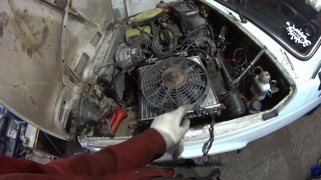 Дополнительный радиатор на ниву часть 1 смотреть онлайн