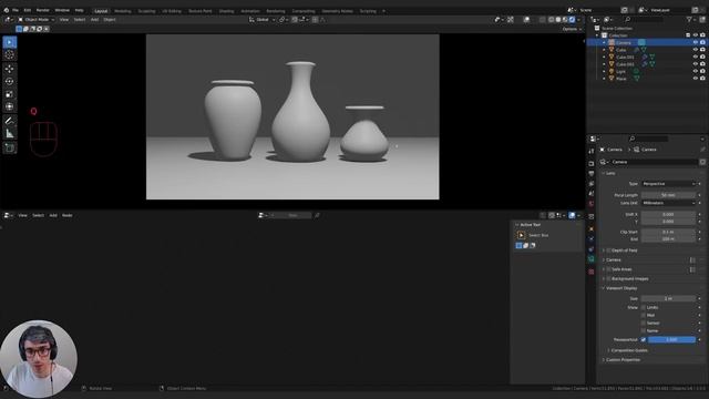 Pots and Vases made in Blender | Geometry Nodes | Procedural (2022) смотреть онлайн