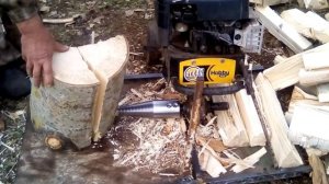 Дровокол из мотоблока.