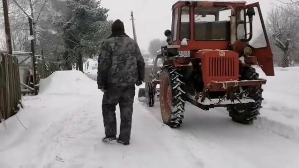Обзор отвала(лопаты) на трактор Т-16