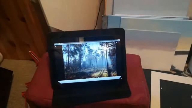 Acrylic = Осенний лес = Не Художник смотреть онлайн