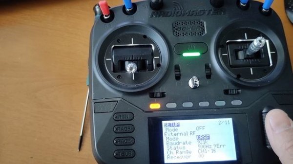 Проблема с подключением внешнего модуля TBS Crossfire к Radiomaster Boxer. Decision / Решение ?