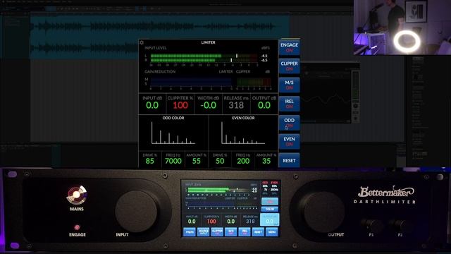 Mastering Limiter - Darth Limiter (Bettermaker) Review & Audio Examples смотреть онлайн