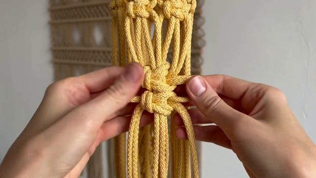 DIY macrame hanging table tutorial │ how to make a macrame table │ macrame new design │ macrame ide смотреть онлайн