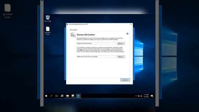 Part 3 Installation of SharePoint 2019 onpremise | Install Sharepoint Application server with searc смотреть онлайн