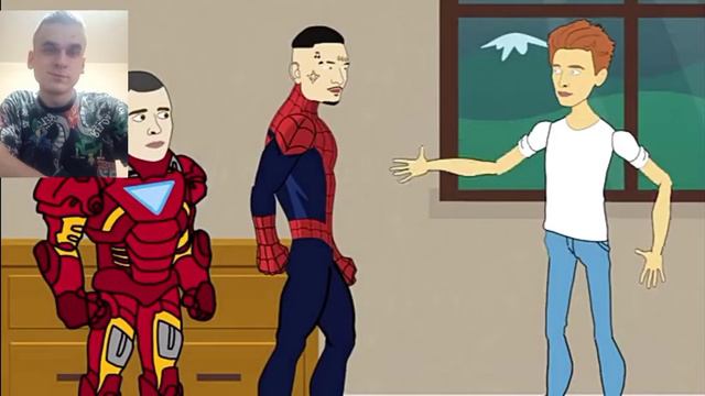 эпичный Замес Моргерн Паук (часть2) реакция на Мультихайп смотреть онлайн